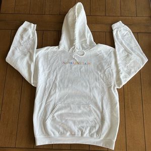 Alpha Delta Pi White Hoodie